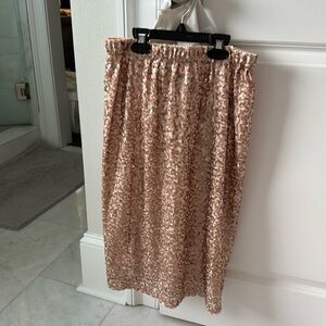 Sequin skirt